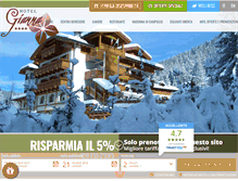 Tablet Screenshot of hotelgianna.it